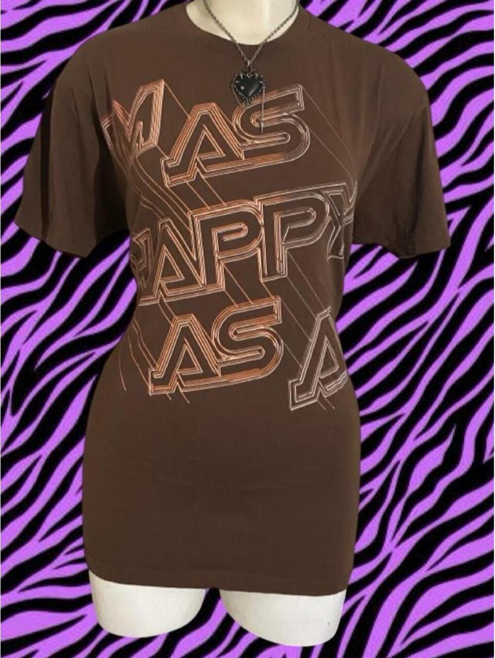 Hot Topic Men's Brown and Black Tshirt